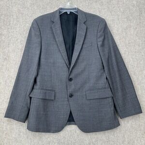 J‎ Crew Blazer Mens 38S Gray Thompson Suit Jacket Sport Coat 2 Button Wool